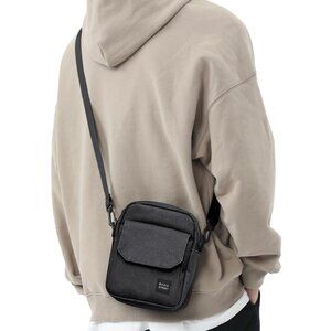 Mini Crossbody Messenger Bag Lightweight Nylon Adjustable Strap Versatile